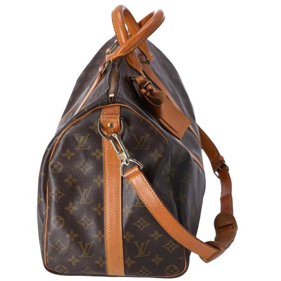 Louis Vuitton Keepall Bandouliere 45 Monogram Boston Bag M41418 Canvas - Picture 6 of 8